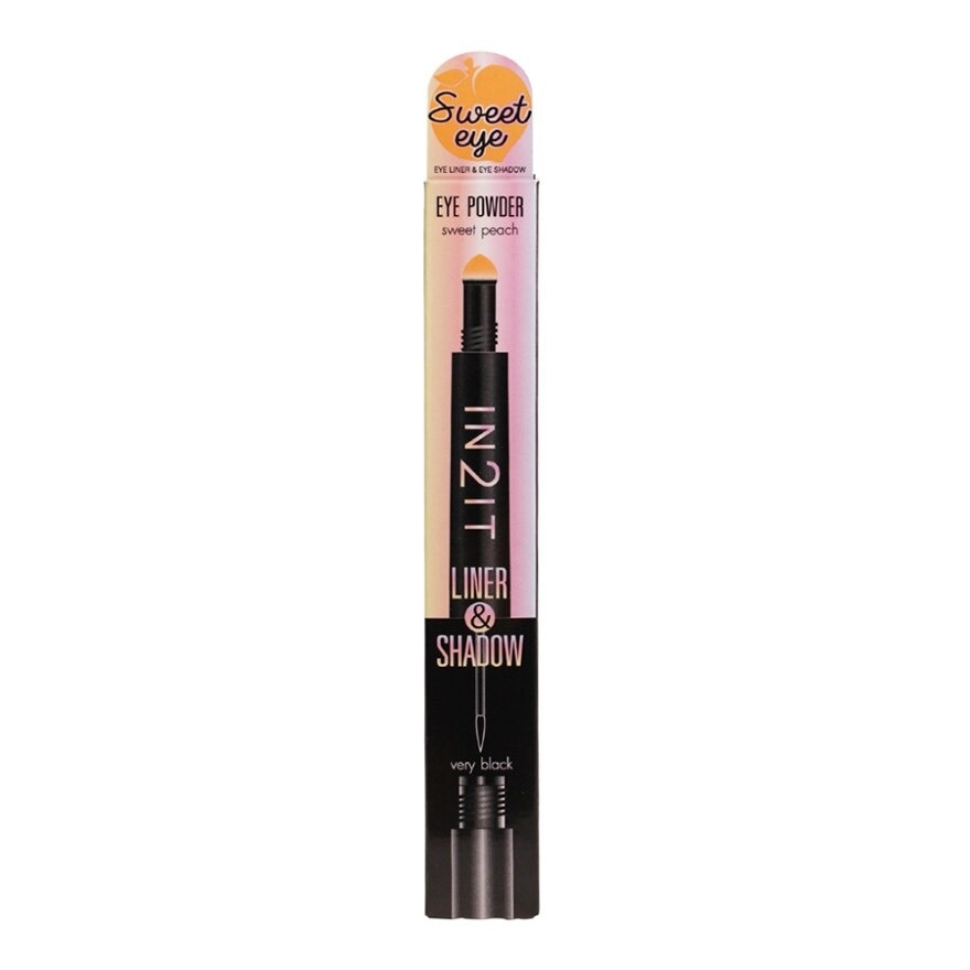 In2It Liner  Shadow 2g. 01 Black  Sweet Peach