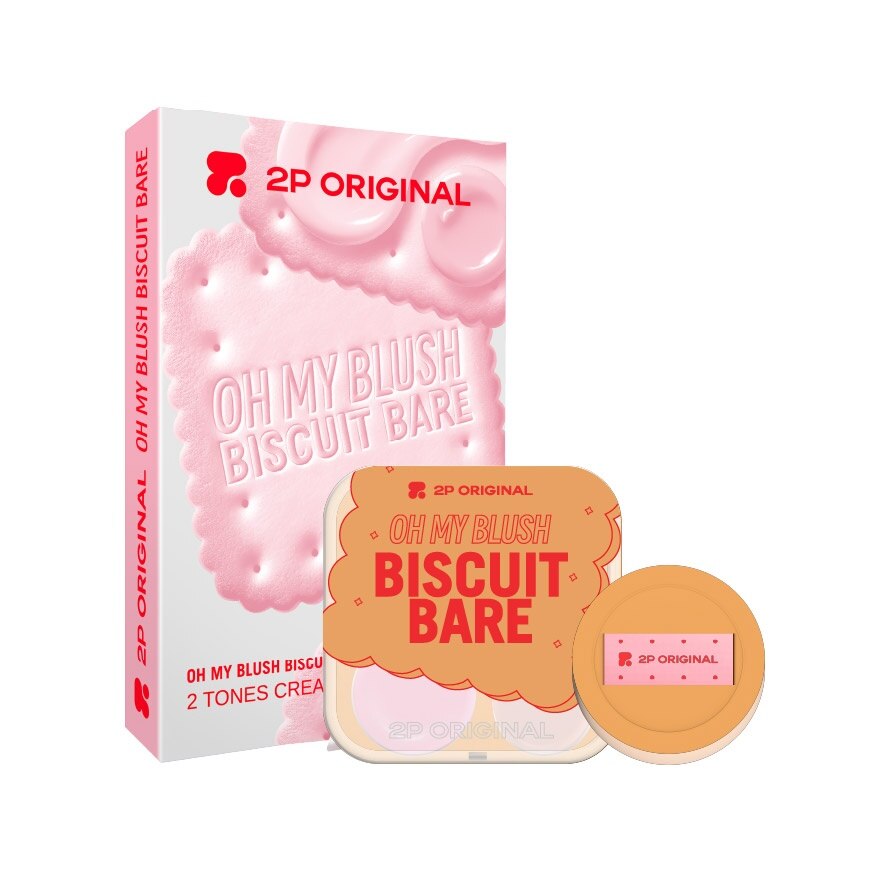 #2P Original Oh My Blush Biscuit Bare 01 - 01 Muddy Sugary