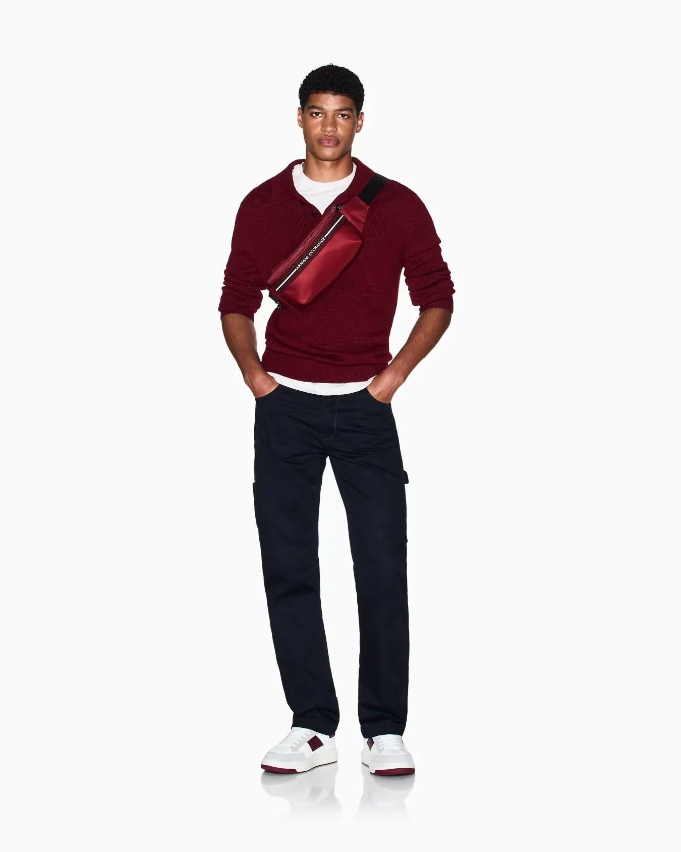 ARMANI EXCHANGE Polo Men XM001915-AF14008-O5003 Red