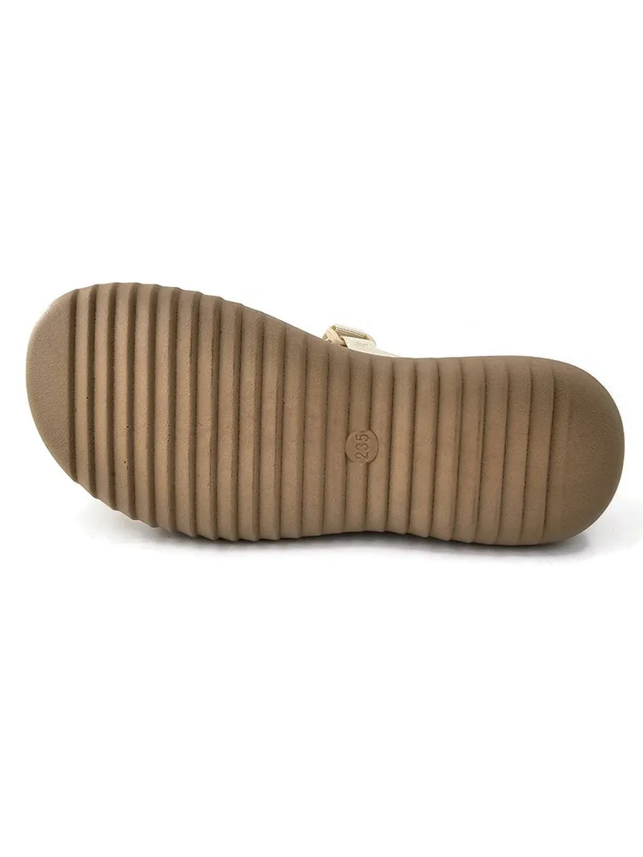 KLIN Woman Slingback Sandals Cream