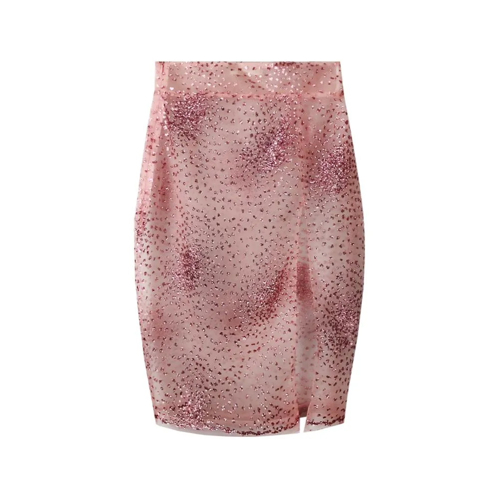 ICONIC Pink STUNNING SKIRT Model STUNNING5952