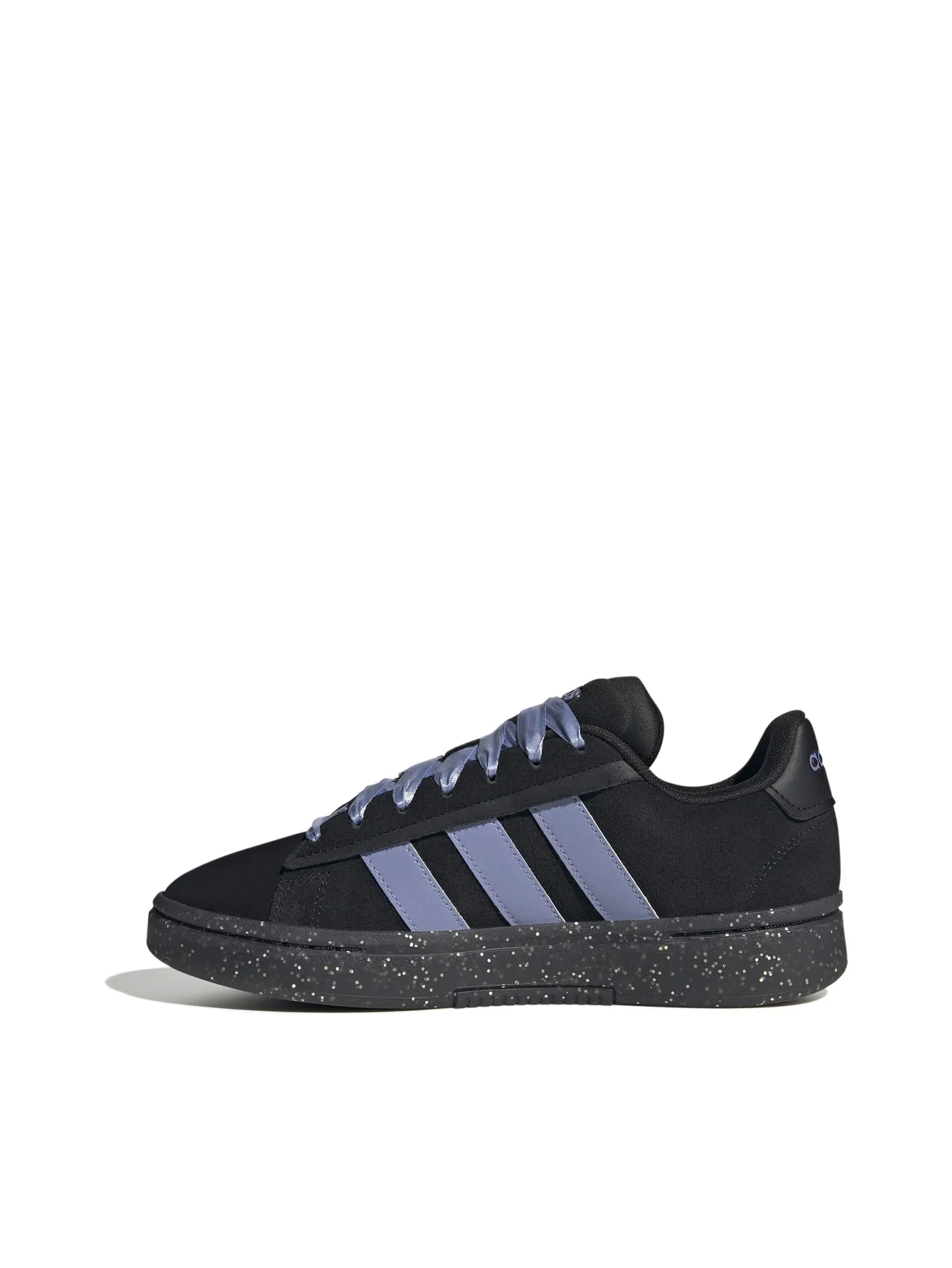 ADIDAS Women Shoes Grand Court Alpha Core Black / Blue Spark Met. / Blue Spark
