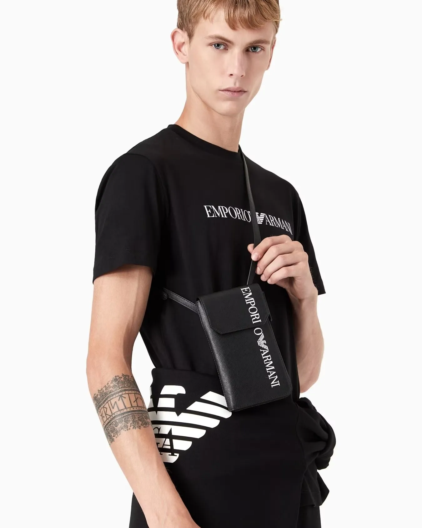 EMPORIO ARMANI Tee Men 8N1TN5-1JPZZ-0021 Black