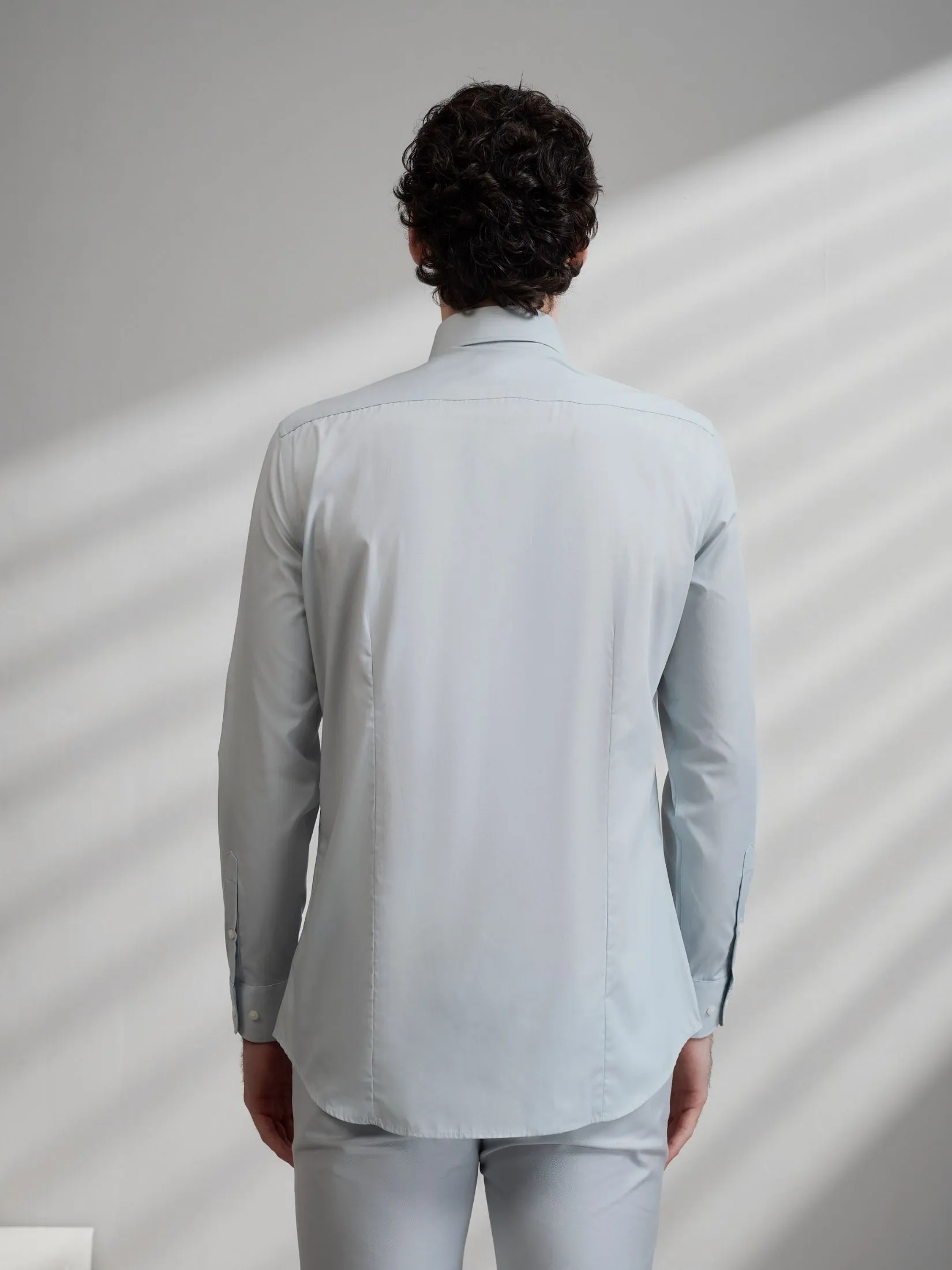 G2000 Men Clothing Easy Care Cotton Blend Shirt  Smart Fit - Green