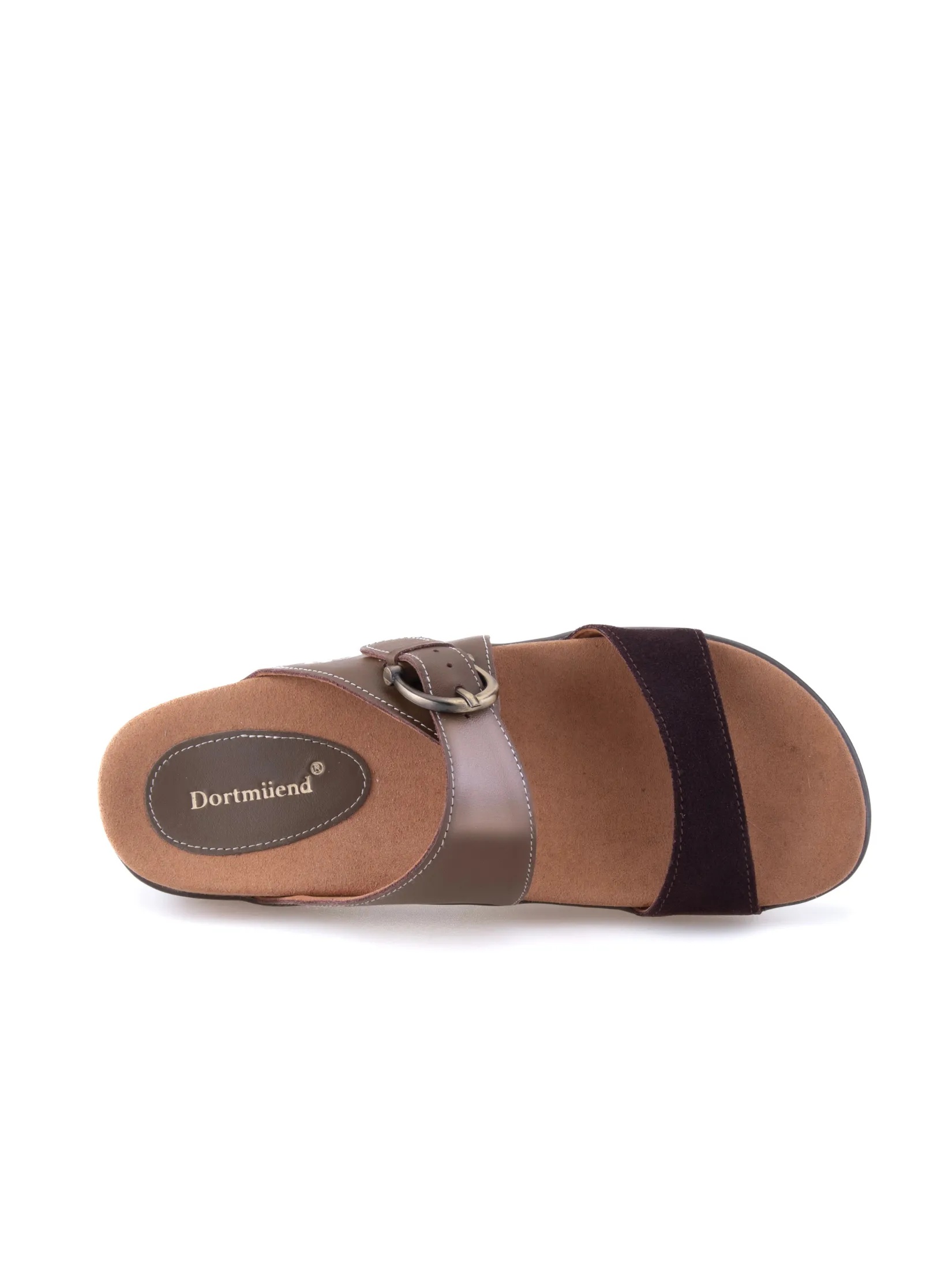 DORTMUEND Women Flats Jenna Taupe-Brown
