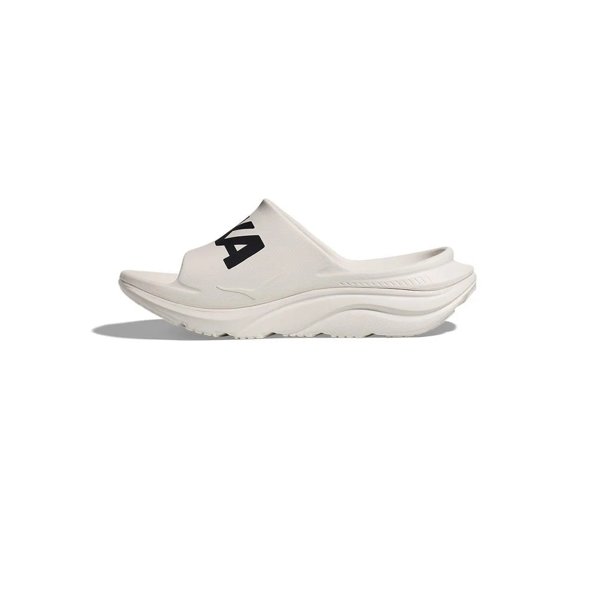 HOKA Unisex Sandals Ora Athletic Slide White - HO229SH728DZTH