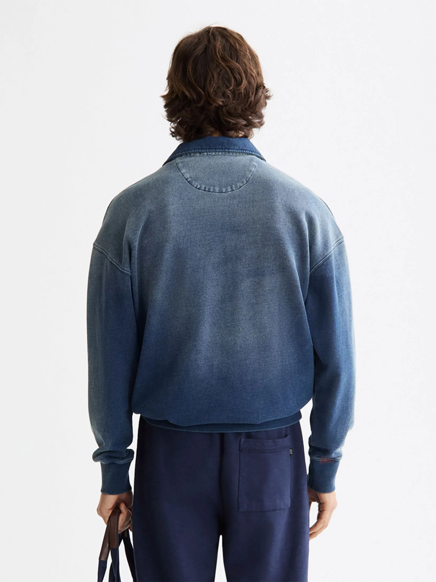 SCOTCH&SODA Men Jacket Worked Out Popover Navy