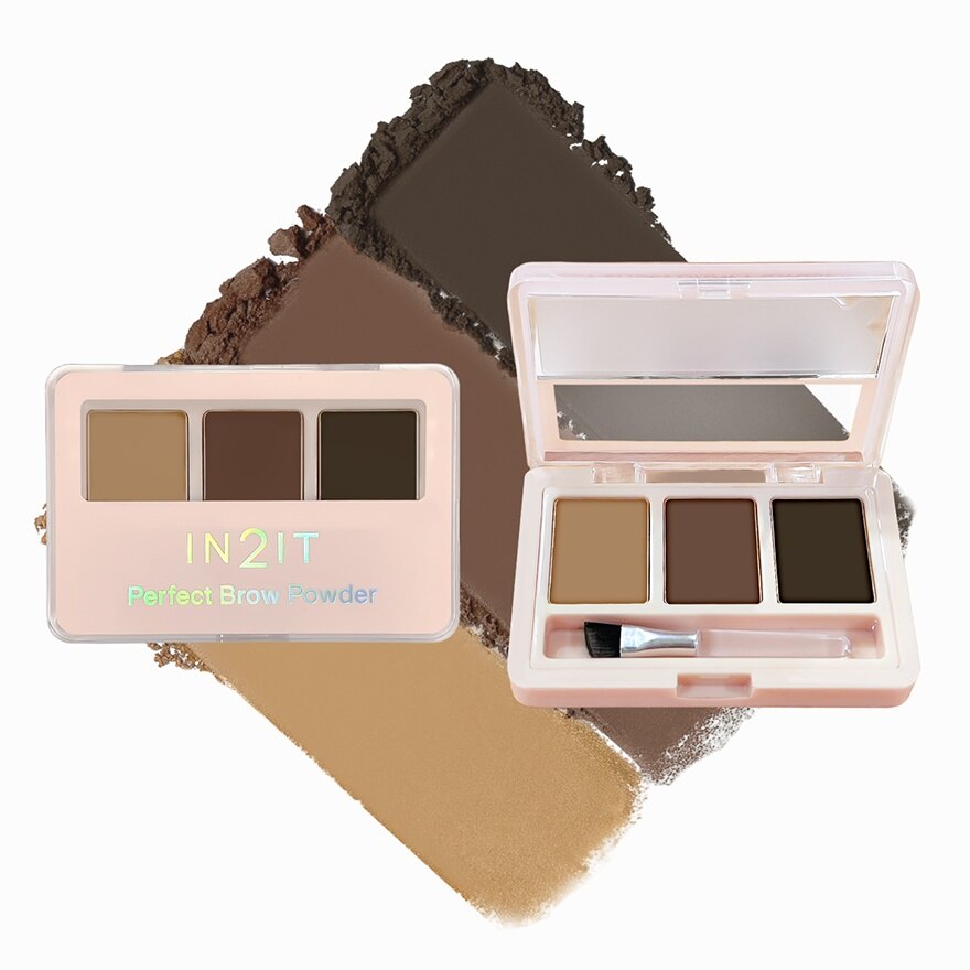 In2it Perfect Brow Powder PBP01 Browns - PBP01