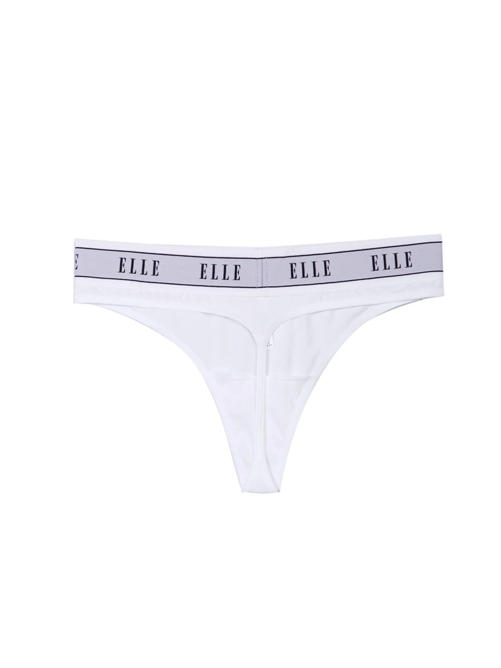 ELLE LINGERIE Women’s G-String Panty LU8302 - White