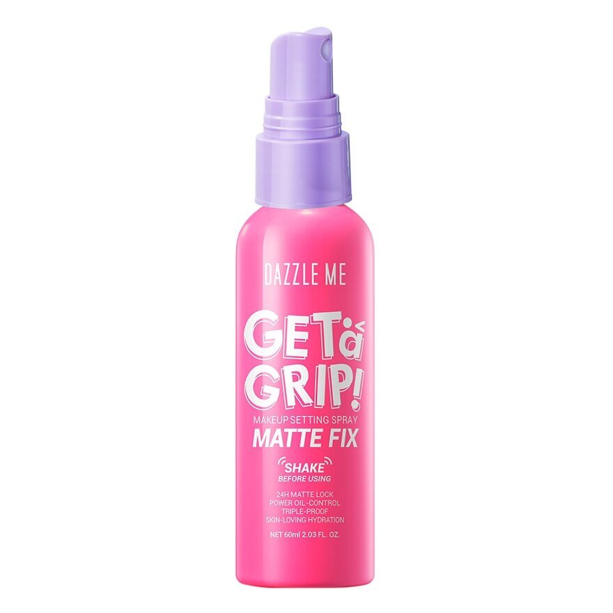 Dazzle Me Get A Grip Makeup Setting Spray Matte Fix 60ml.