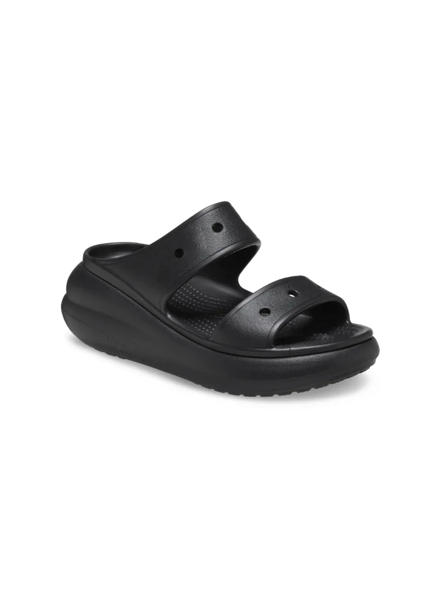 CROCS UNISEX CRUSH SANDAL - BLACK