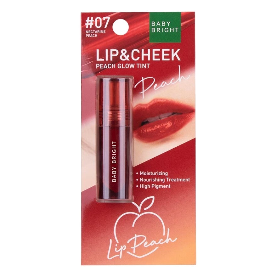 Baby Bright Lip&Cheek Peach Glow Tint 07
