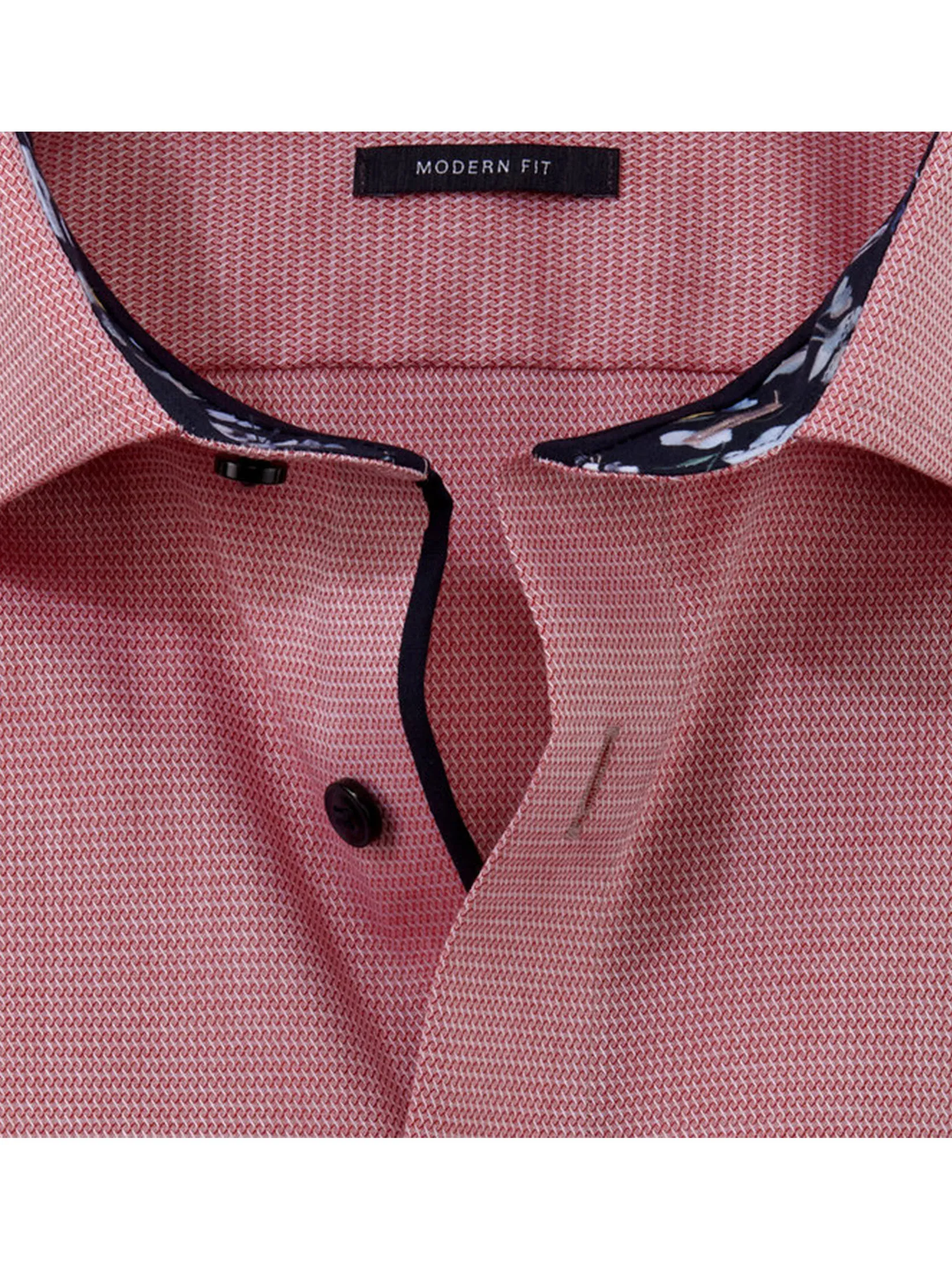 OLYMP MEN S SHIRT LONG SLEEVES BUSINESS SHIRT MODERN FIT EASY IRON RED