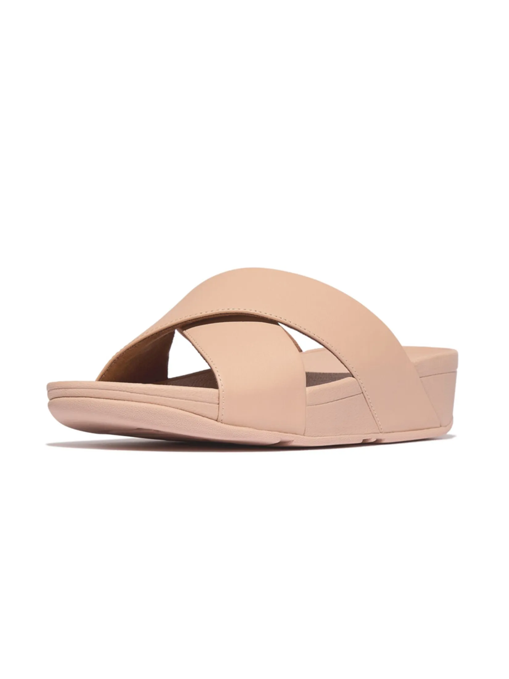 FitFlop™ WOMEN'S LULU CROSS SLIDE BEIGE