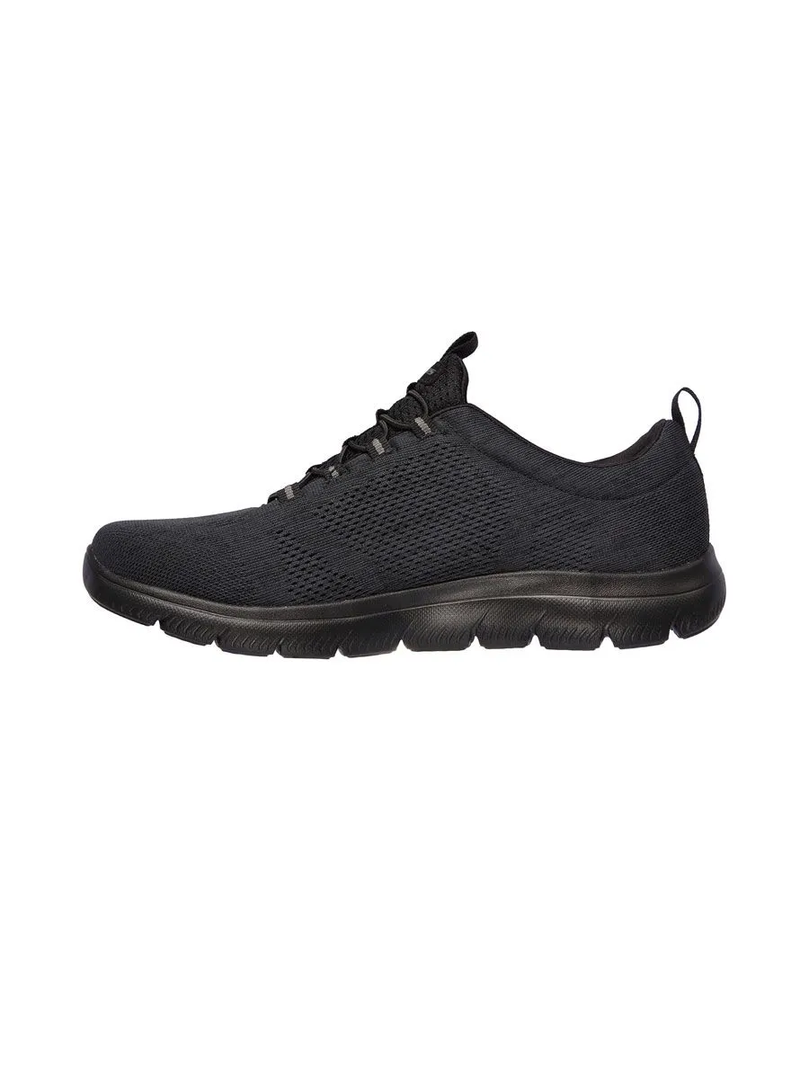 SKECHERS BLACK SKECHERS Summits Men's Casual Shoes