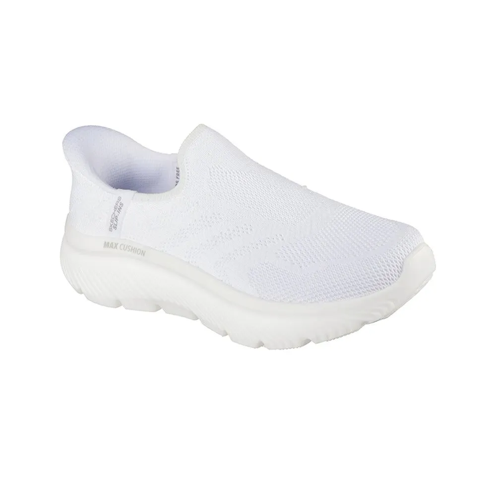 SKECHERS Slip-ins®: GO WALK® Max Cushioning® Hyper Burst® - Cleo Women Training Shoes White - SK108SH600EMTH
