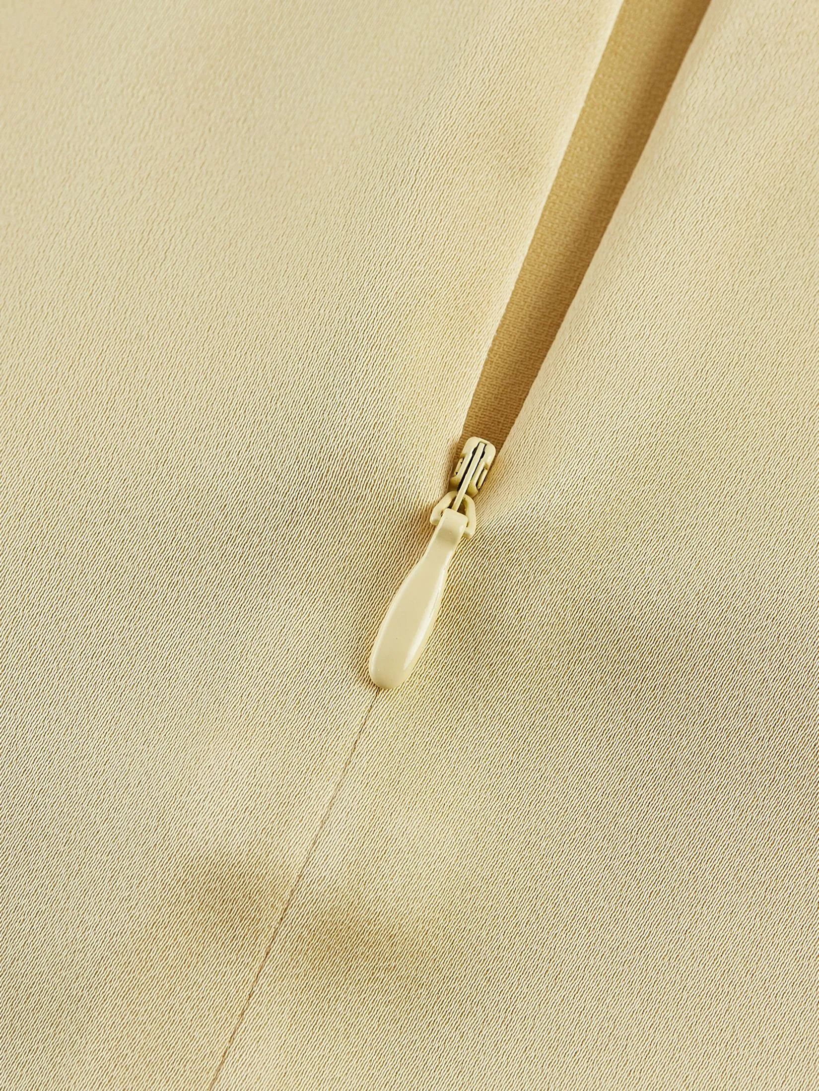 G2000 Women Clothing Poly Satin Layered Blouse Regular Fit - beige