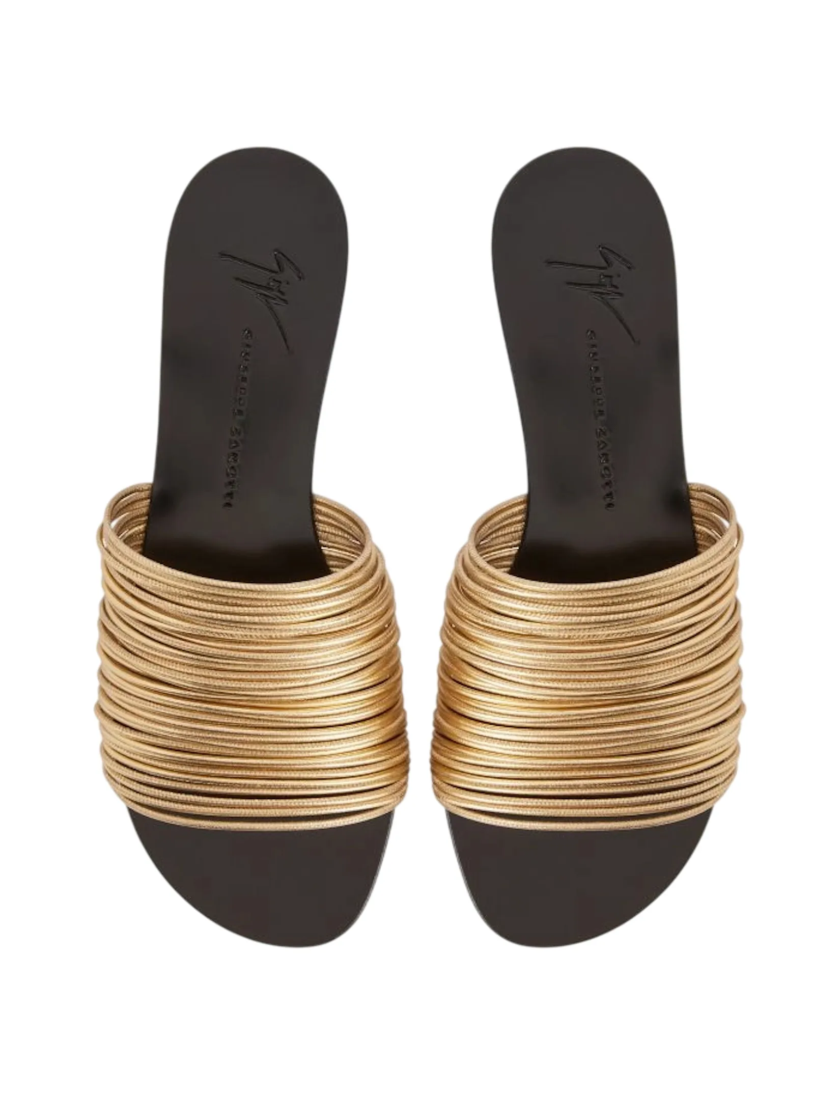 GIUSEPPE ZANOTTI Women Sandals THE CLIO FLAT ORO