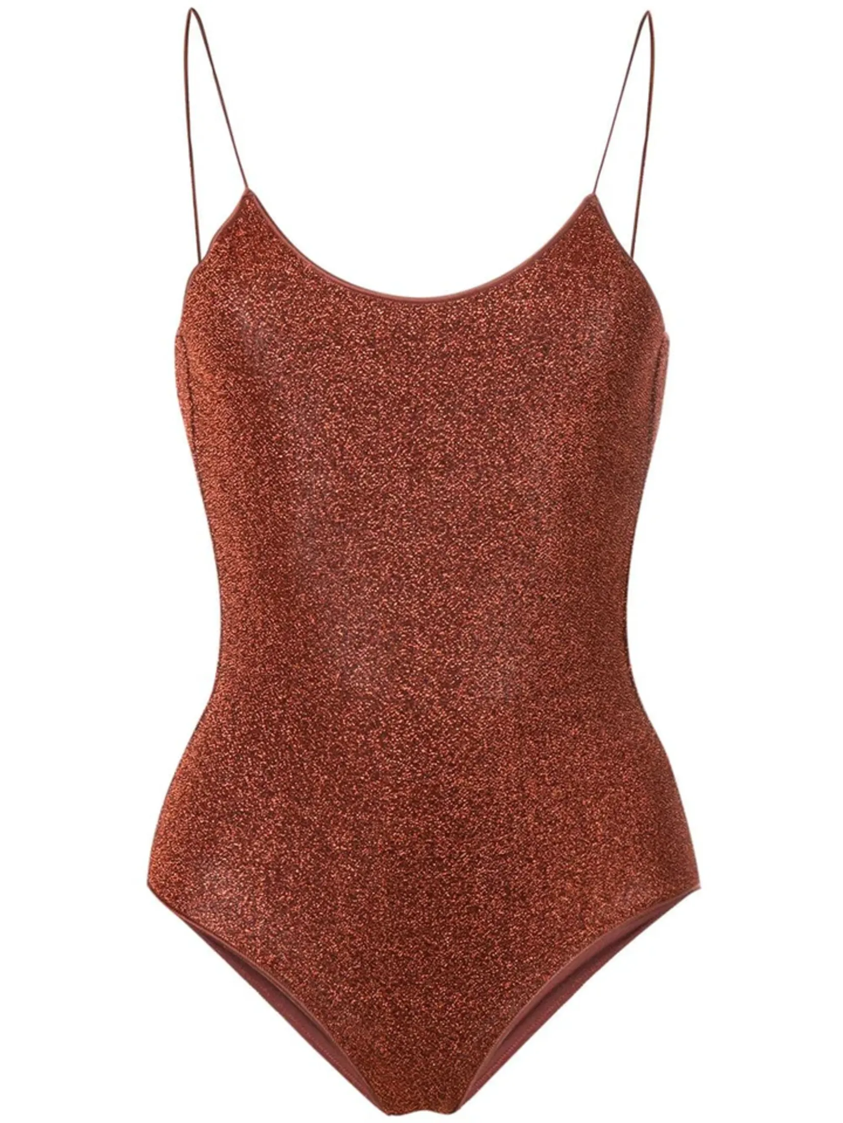 OSEREE LUMIERE MAILLOT IN BROWN