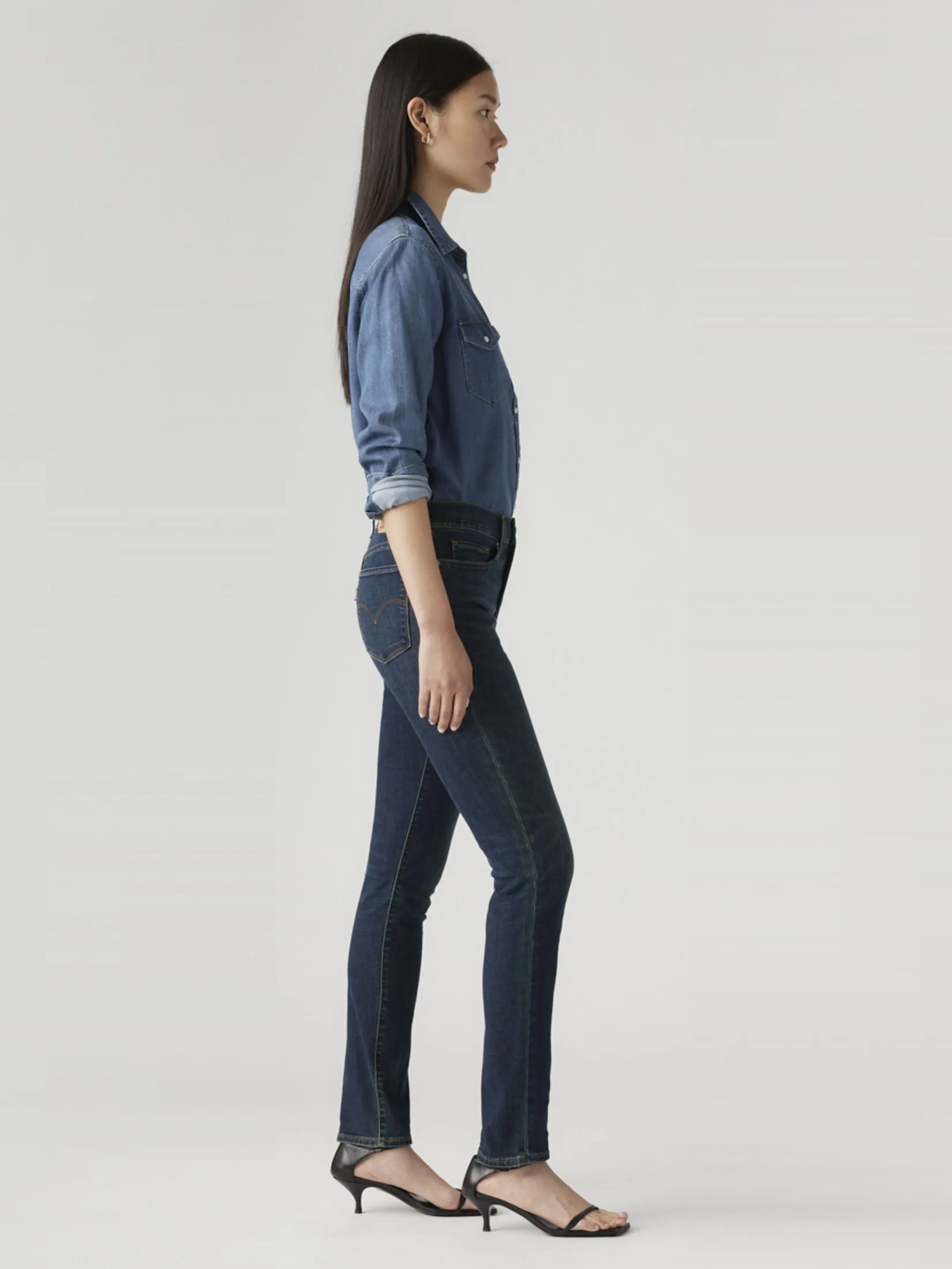 LEVI'S Women's 311 Shaping Skinny Jeans Dark blue