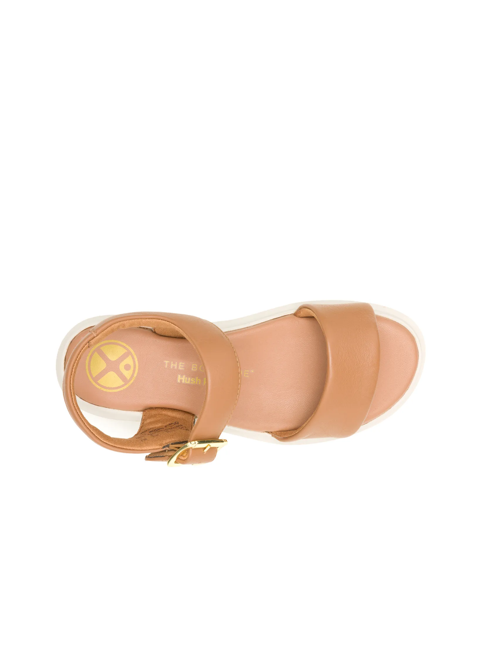 HUSH PUPPIES Women s Shoes Sandals Slingback  - BROWN