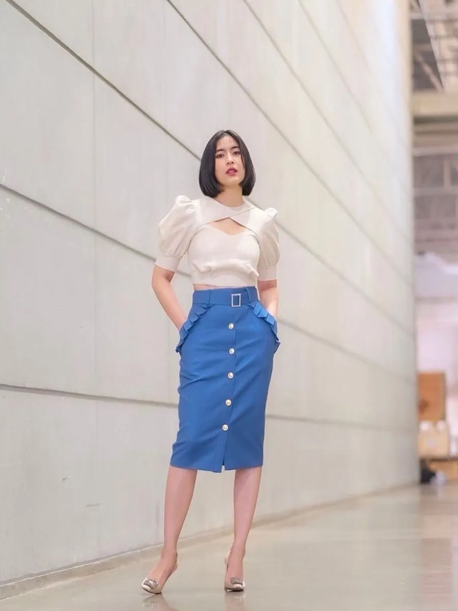 SILHOUETTE Demin Cello skirt