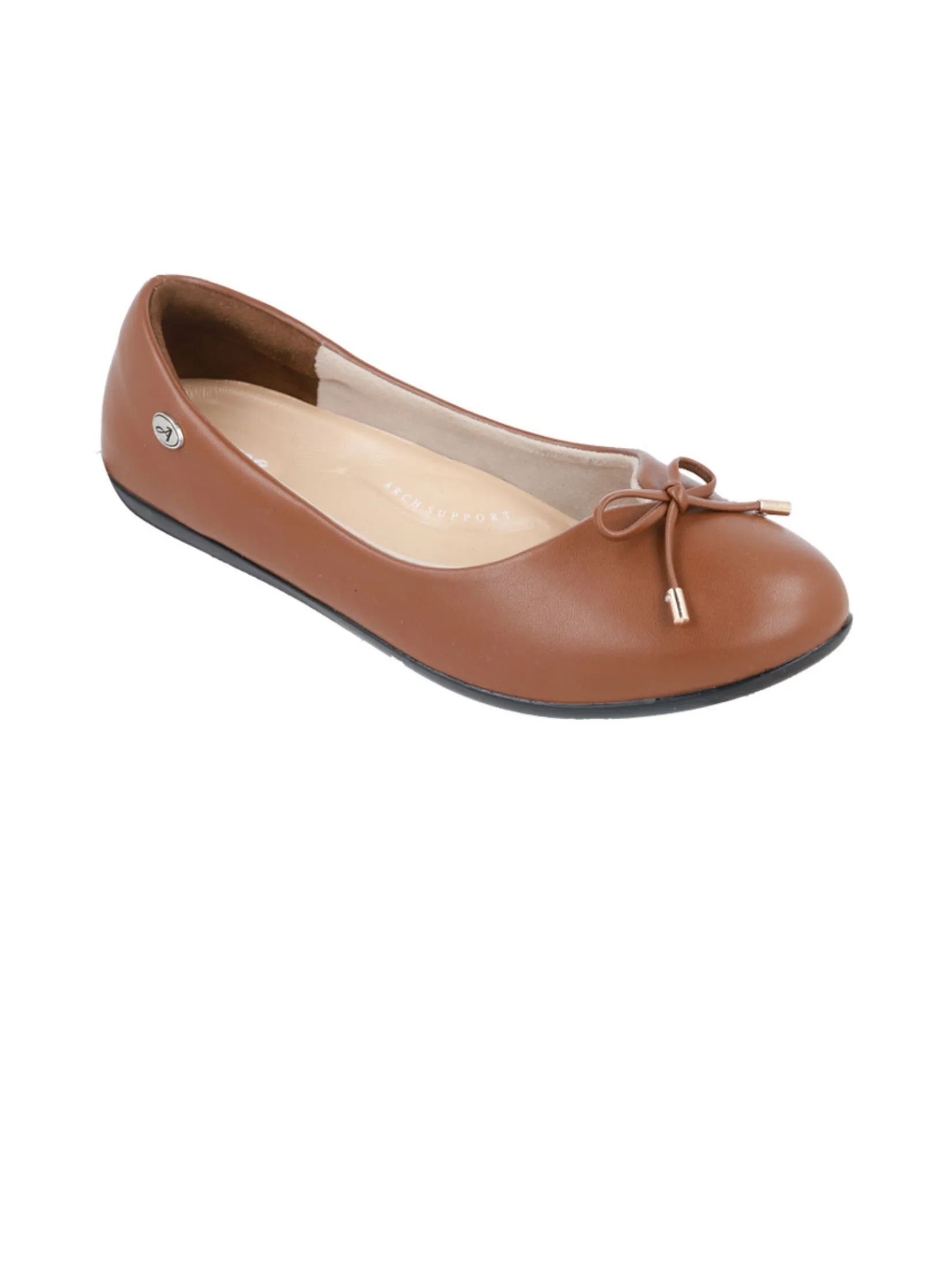 AEROSOFT Women Court Shoes CW309 - Brown Size - 36 EU
