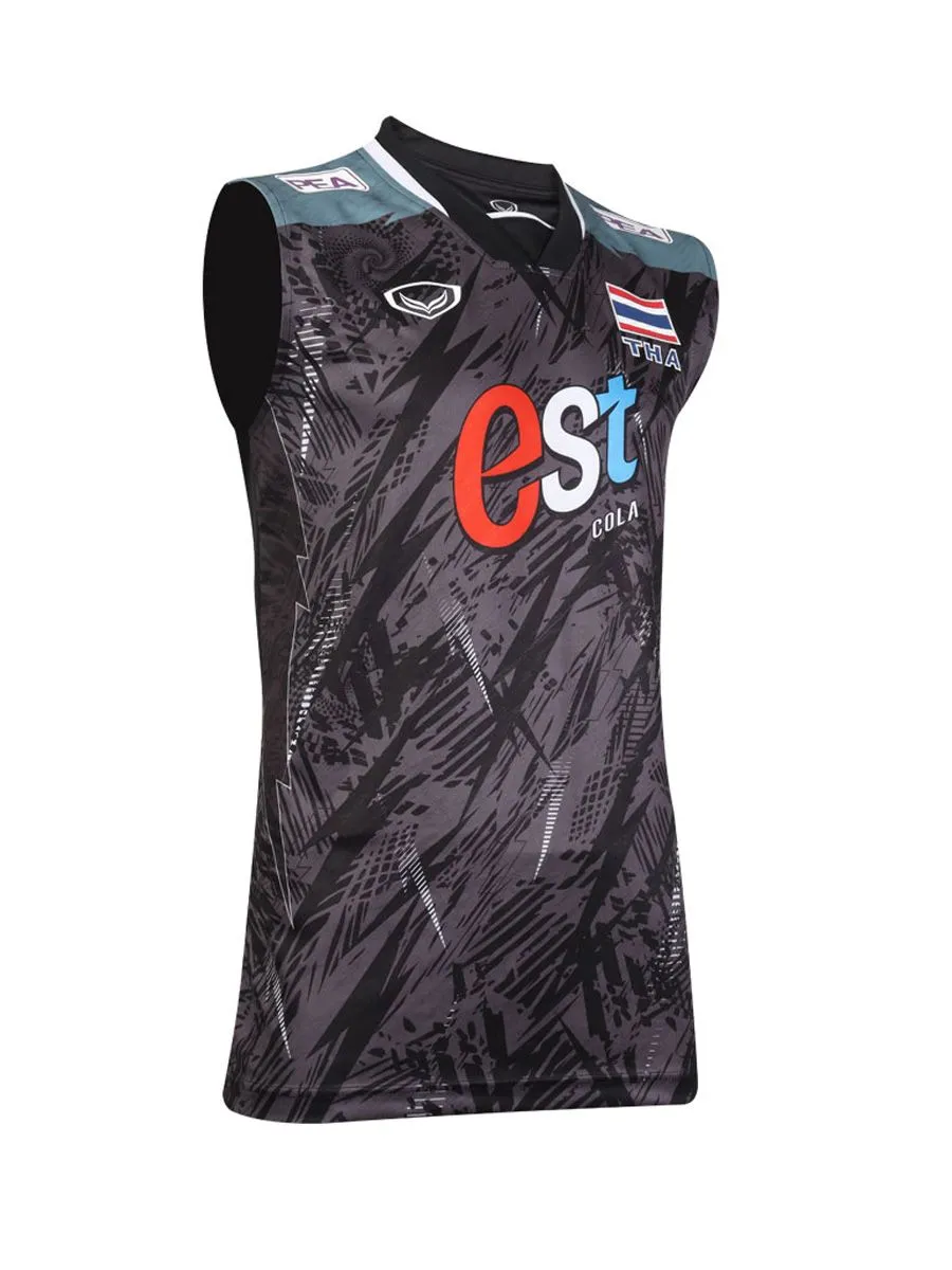 GRAND SPORT Black MEN Volleyball Jersey 2023 (014339)