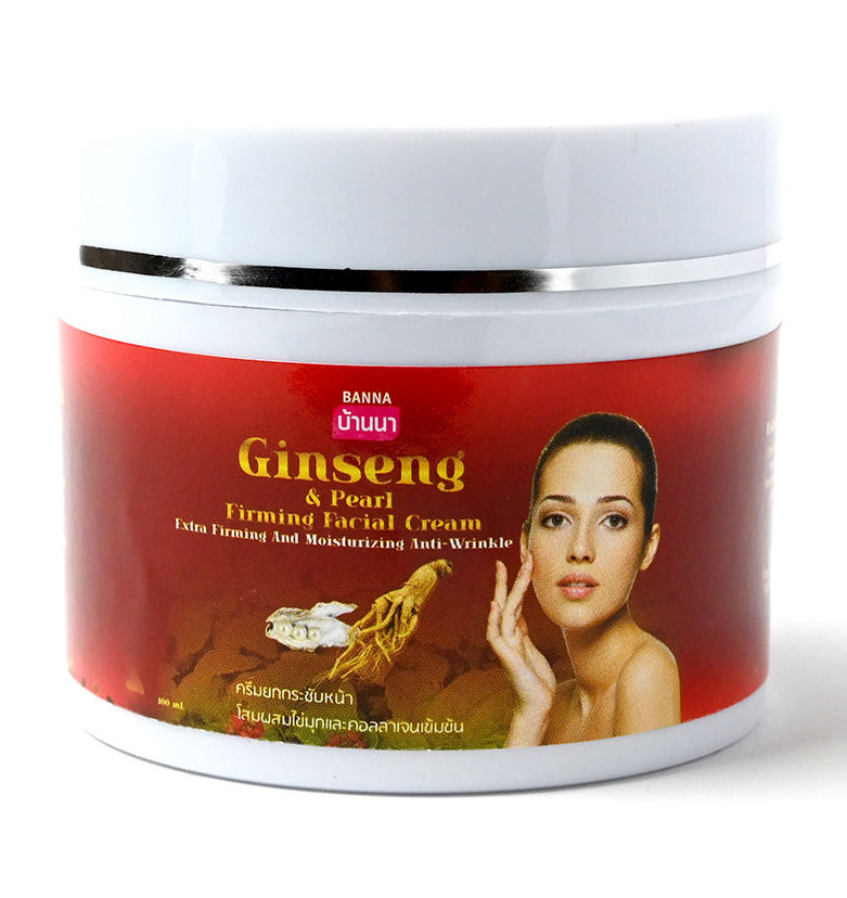 Освежающий крем с женьшенем и жемчугом Banna 100 мл