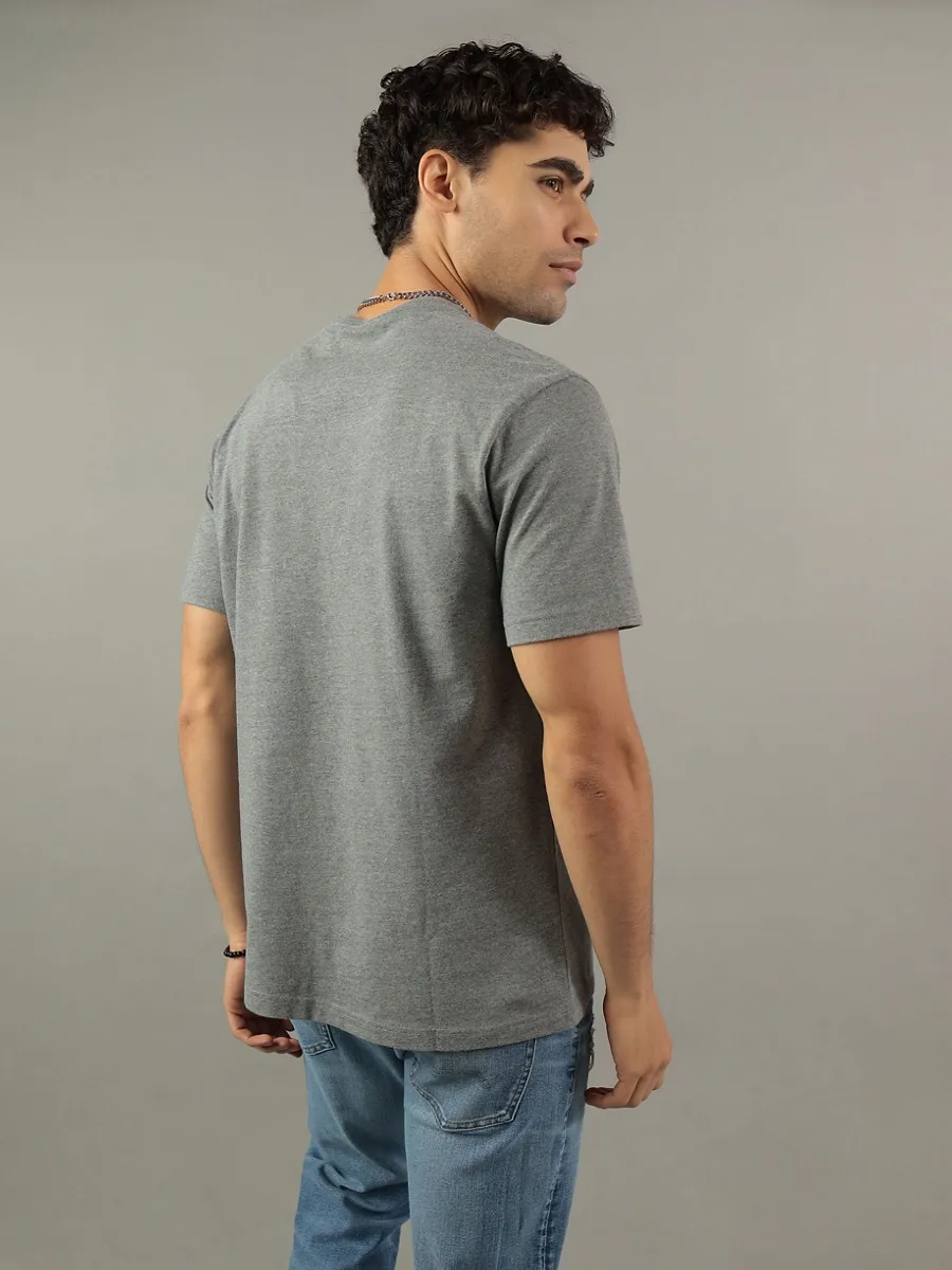AMERICAN EAGLE AMERICAN EAGLE MEN G INTL SS SET IN TEE- CVC + SERIOUSLY SOFT WASH 050 GREY | 30% Off | Central Online