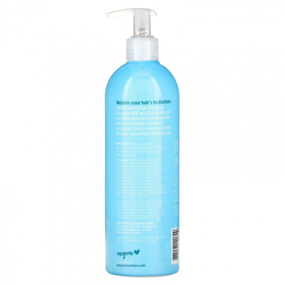 Not Your Mother's, Кондиционер для кокосового молока и нектара агавы, 450 мл (15,2 жидк. Унции)