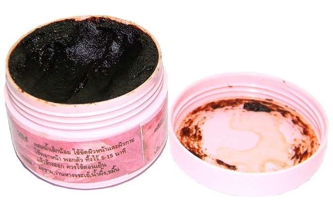 Крем-скраб из тамаринда и меда для кожи лица и тела 70 гр