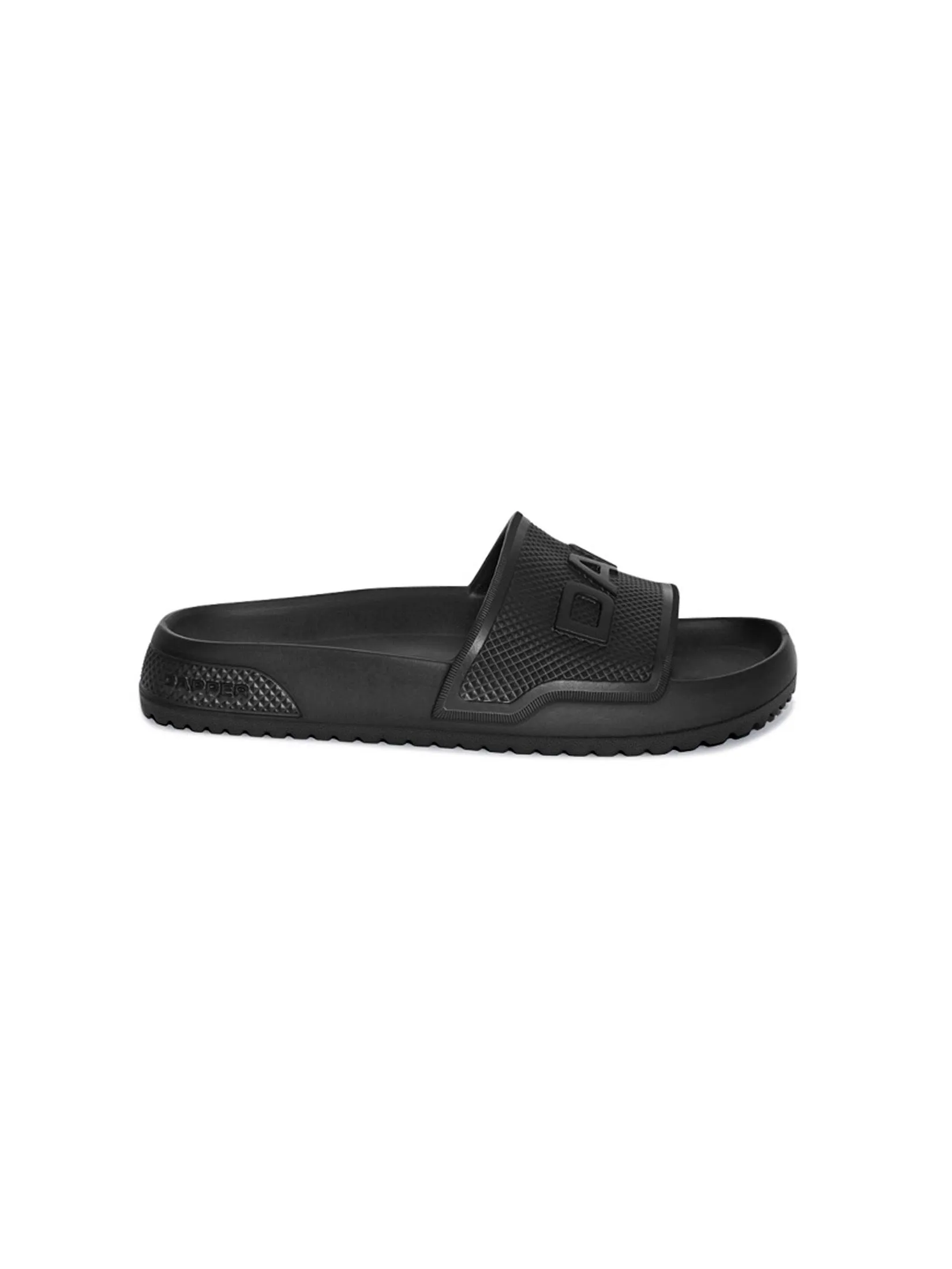 DAPPER DAPPER Iconic Comfort Pool Slide Sandals Black