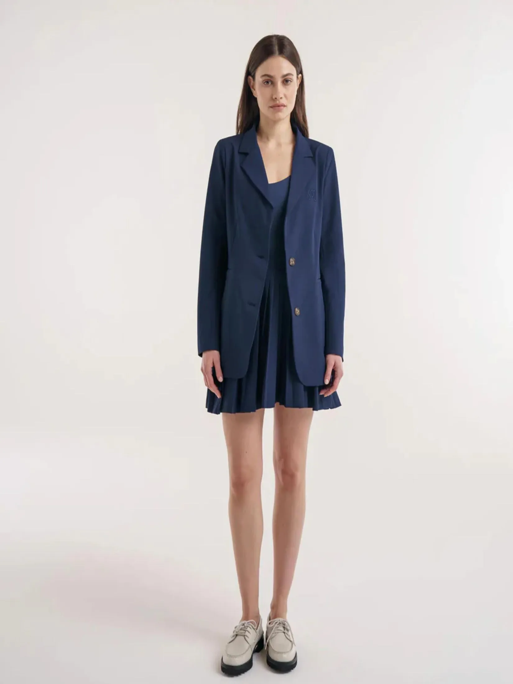 MALBON GOLF YASMEEN BLAZER IN NAVY