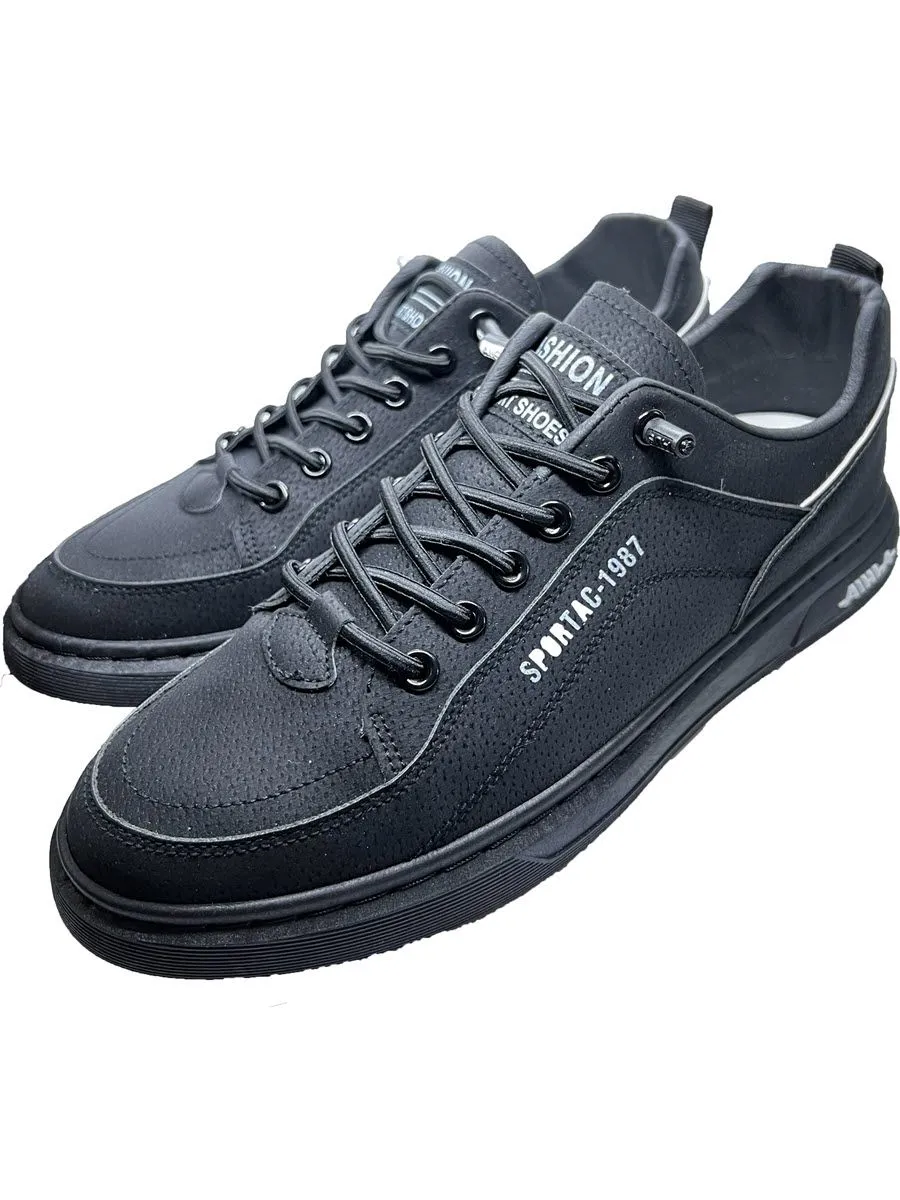 DAZZLING Man's fashion sneakers DZ-1990-40 Black