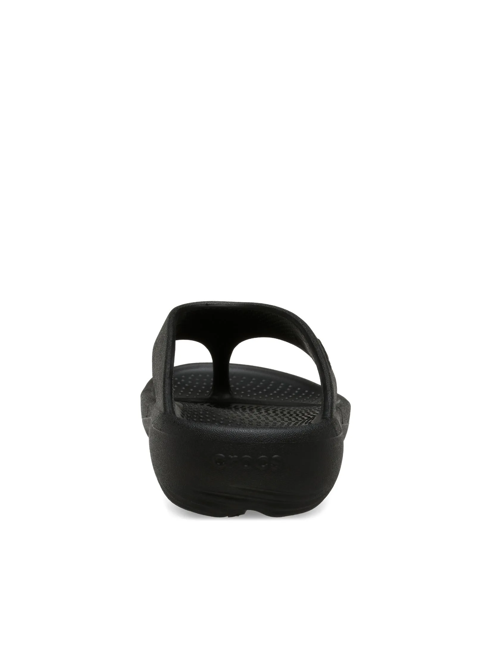 CROCS WOMEN'S MELLOW RECOVERY WOMENS FLIP - BLACK