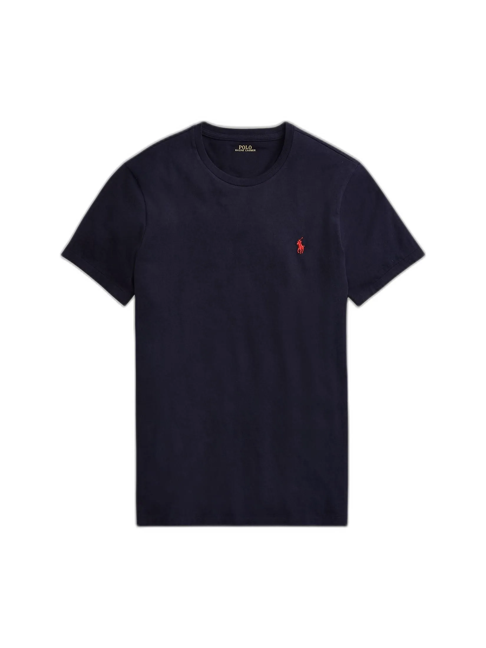 POLO RALPH LAUREN Polo Ralph Lauren TEE-Custom Slim Fit Jersey Crewneck T-Shirt MNPOTSH1N820047 410 NAVY-410