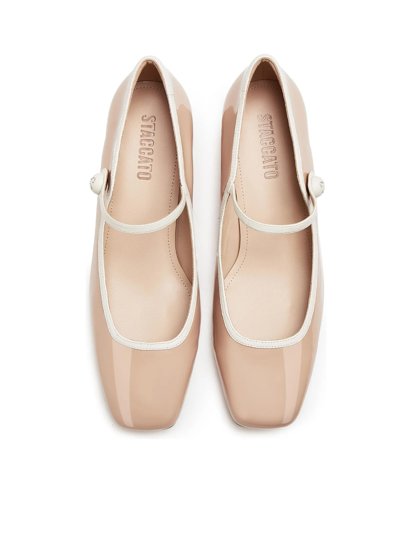 STACCATO Women Mary Jane Block Heels Single Strappy