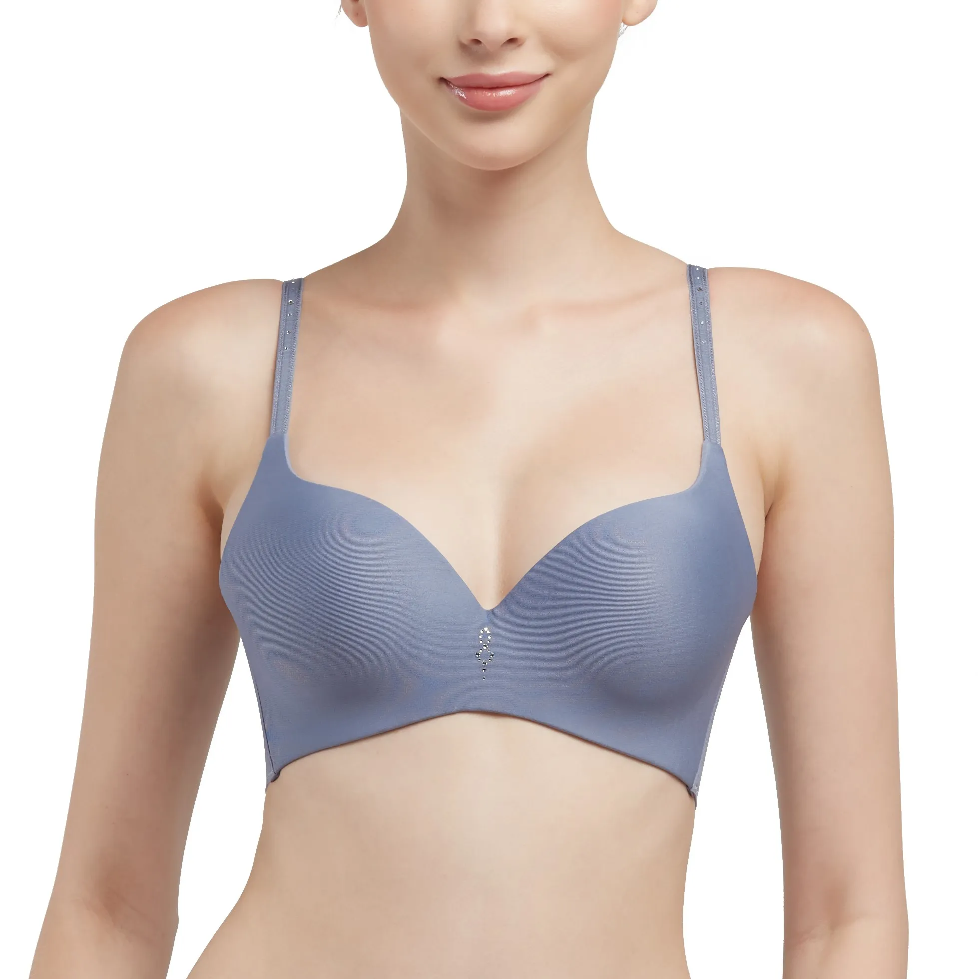 WACOAL Blue Wireless Bra WB5X41 Size - A70
