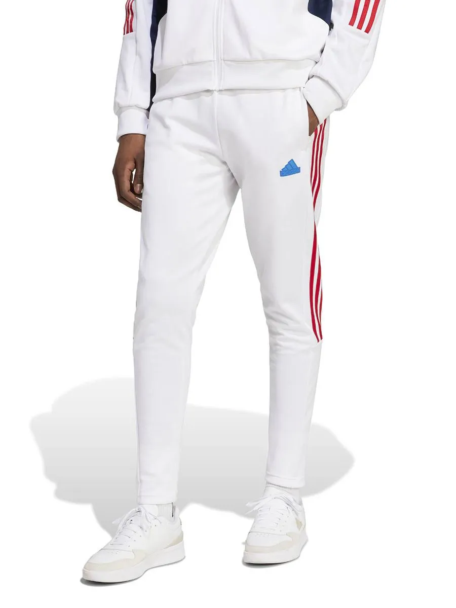 ADIDAS Men Joggers House of Tiro Nations Pack IY4515 White / Better Scarlet / True Blue