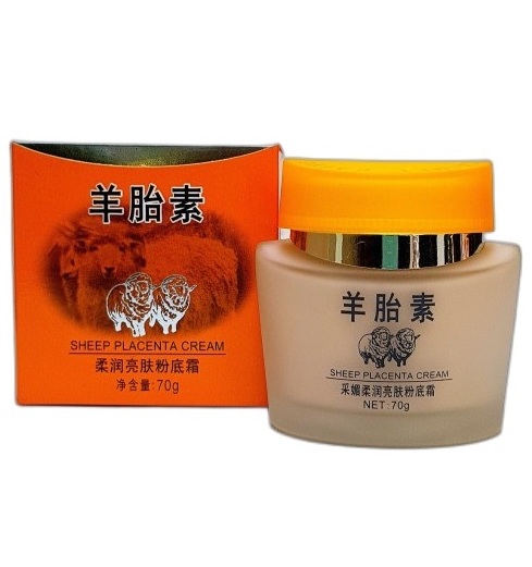 Отбеливающий антивозрастной крем с овечьей плацентой Sheep Placenta 70 гр