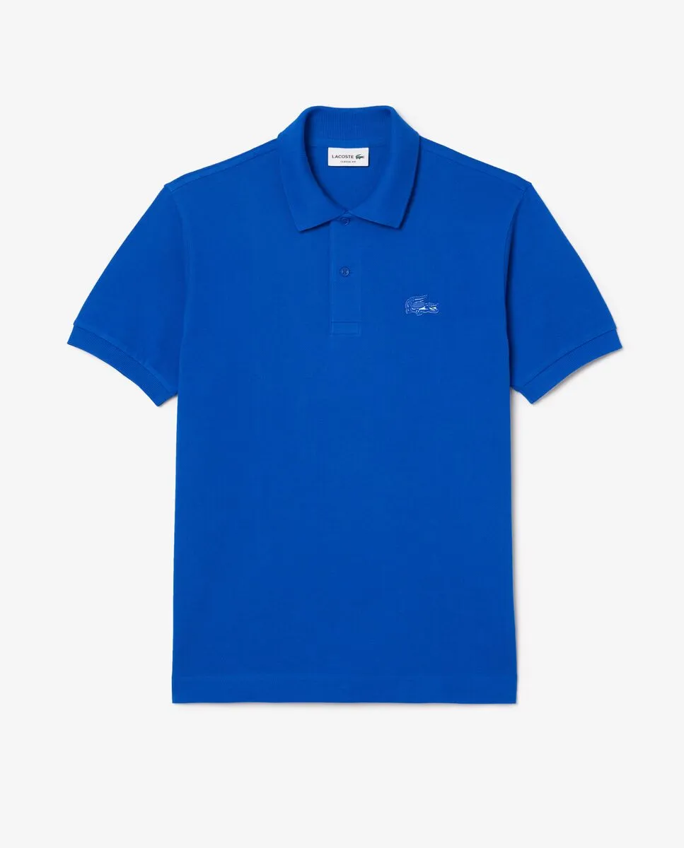 LACOSTE Classic Fit L.12.12 Badge Polo Shirt Blue