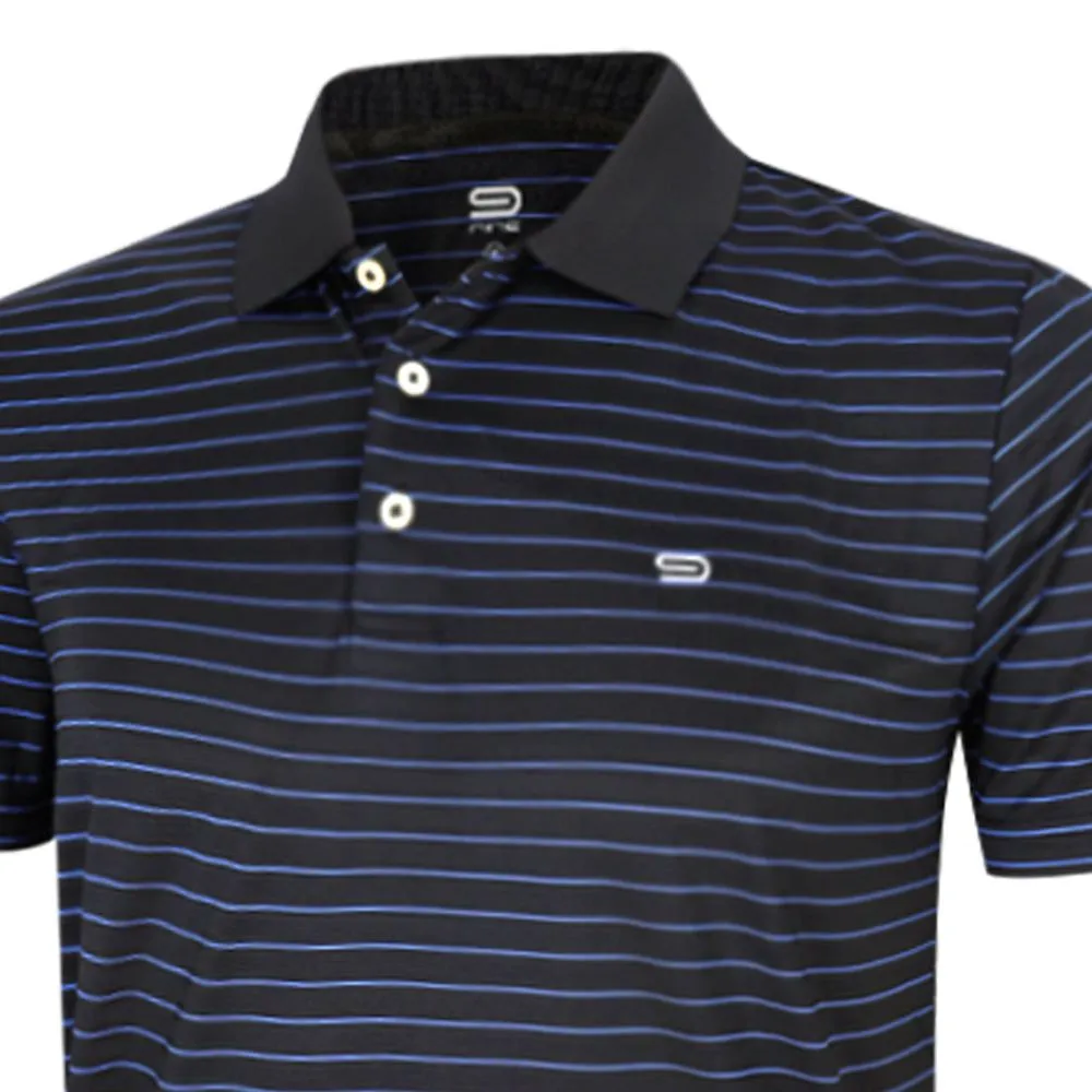 9NINE Men Golf Polo Shirt N25GOPOM04 Black - 9N358AP611EKTH