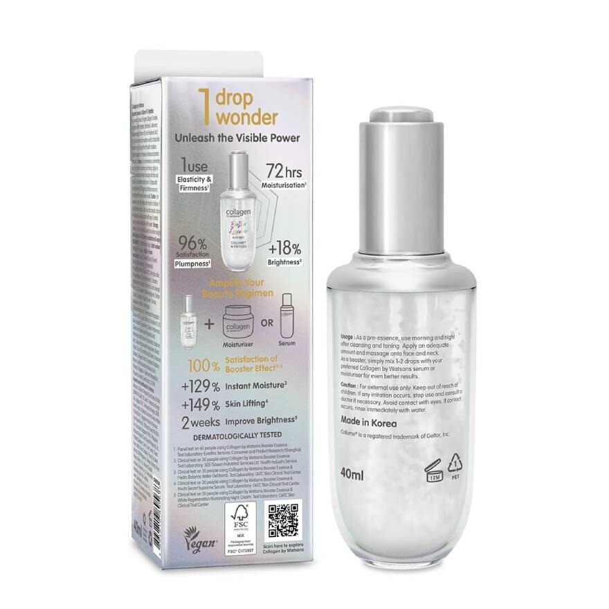 Collagen by Watsons Booster Essence 40ml.