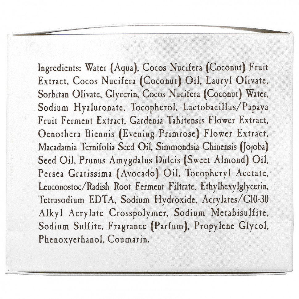 Palmer's, Формула с кокосовым маслом с витамином E, увлажняющее средство для лица на кокосовой воде, 50 г (1,7 унции)