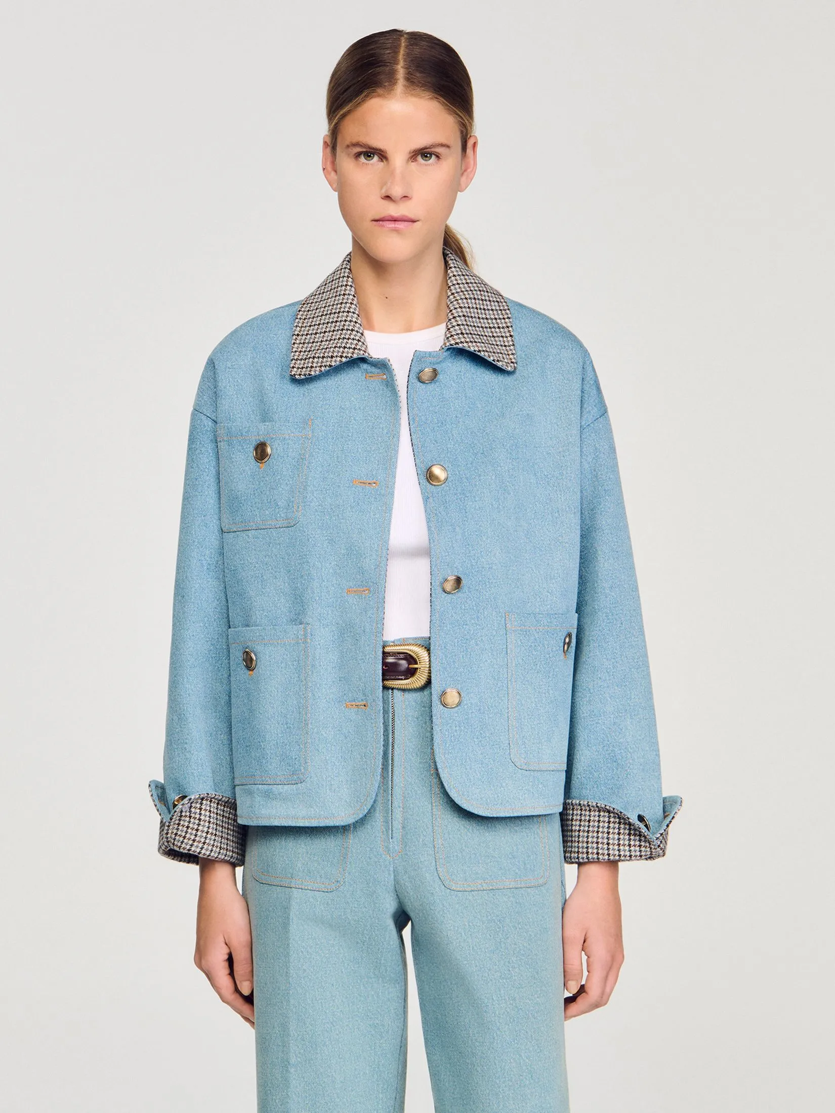 SANDRO Denim Jacket