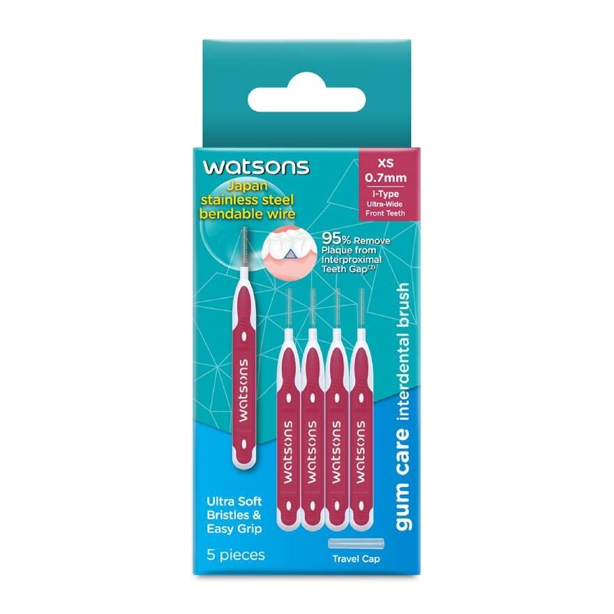 Watsons 0.7mm I Type Interdental Brush 5pcs.