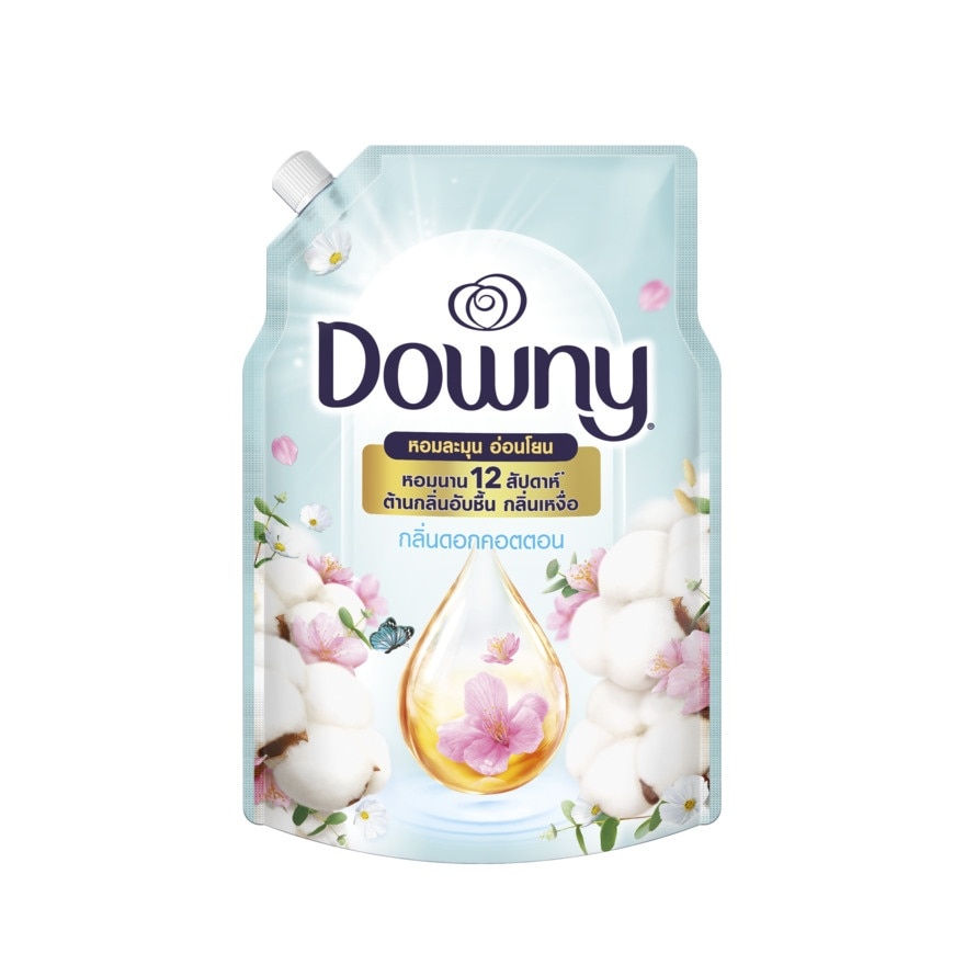 Downy Premium Parfum Concentrated Fabric Softener Pure Cotton Love Refill 1.1 L.