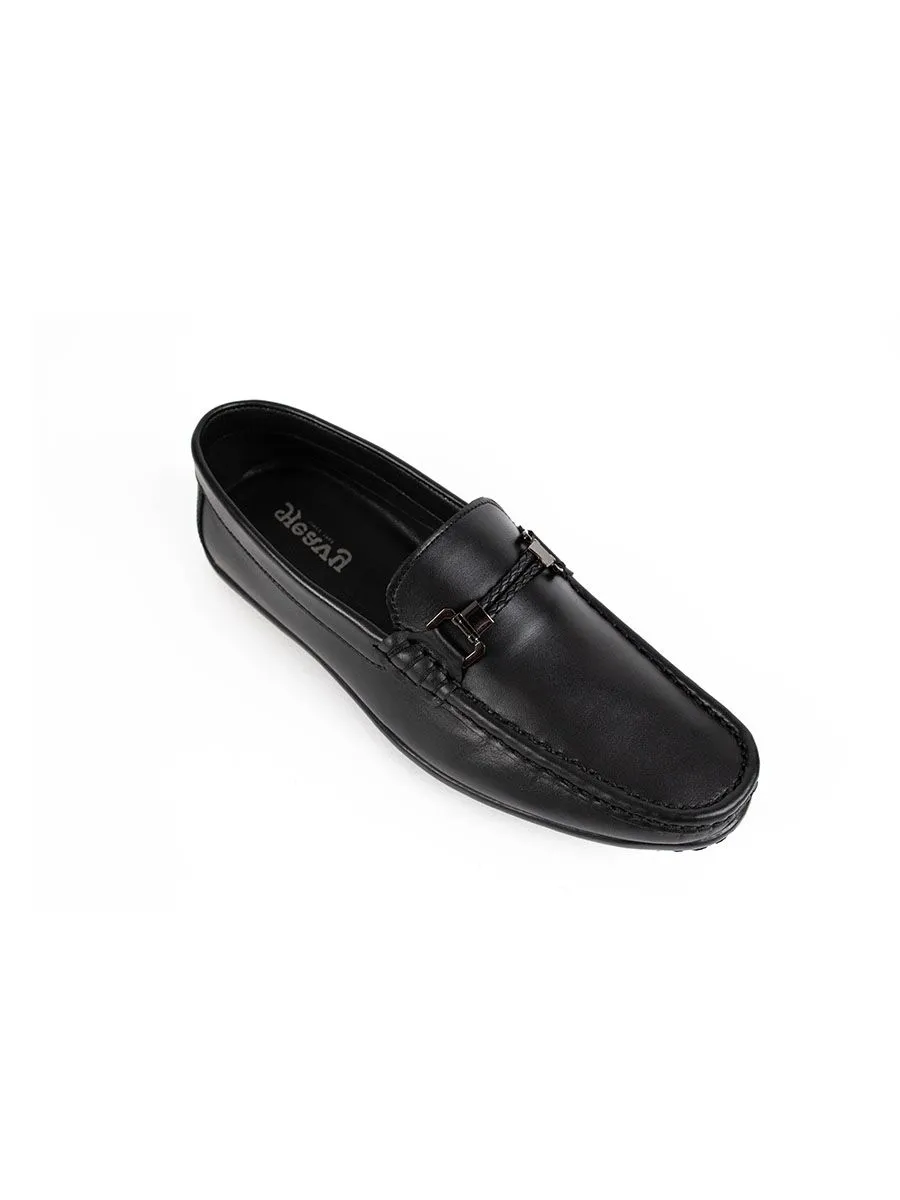 HEAVY Men's Leather Loafer VC Black