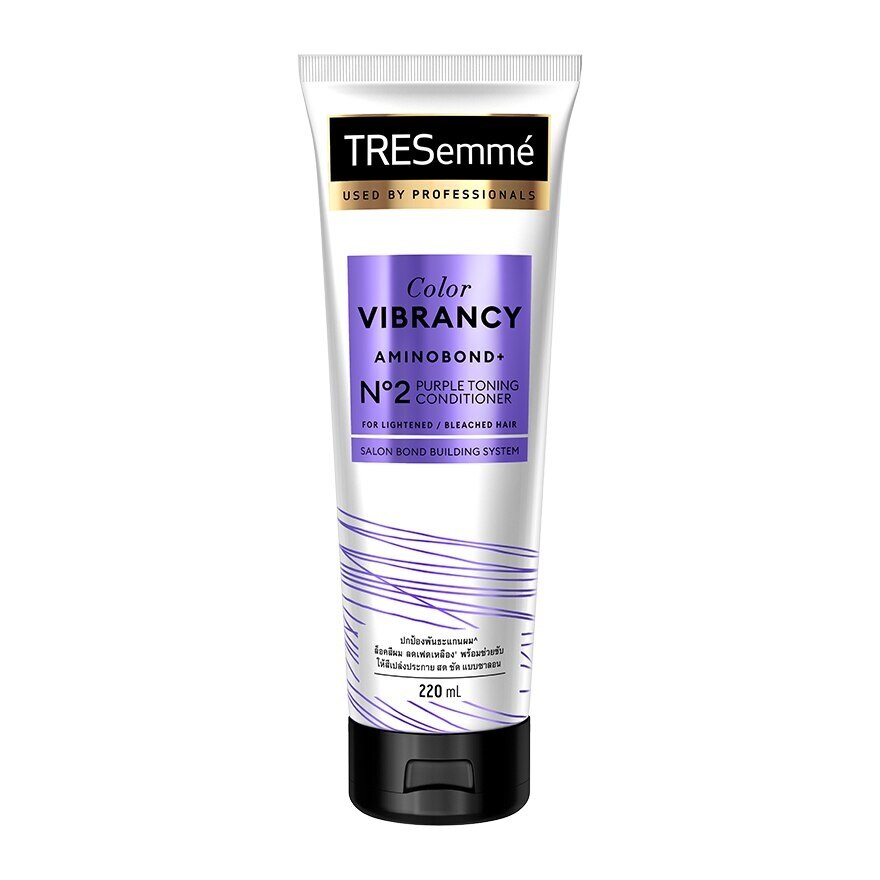 Tresemme Conditioner Color Vibrancy Aminobond+ No 2 Purple Toning 220 Ml.